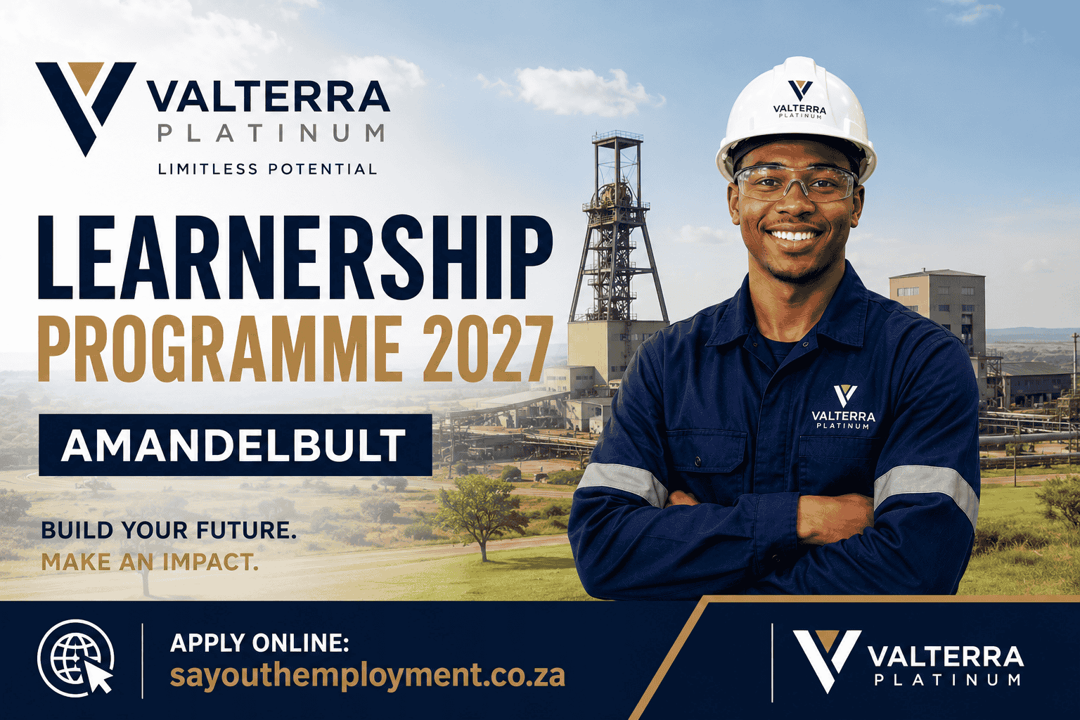 Valterra Platinum Engineering Learnership Programme (Mototolo)