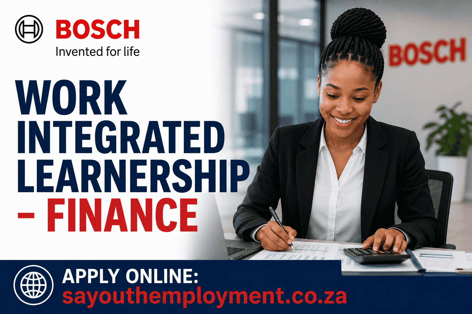 Robert Bosch Work Integrated Learnership – Finance